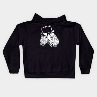 Poodle Wise Guy Kids Hoodie